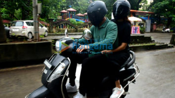 Photos: Anushka Sharma and Virat Kohli snapped at on a bike ride