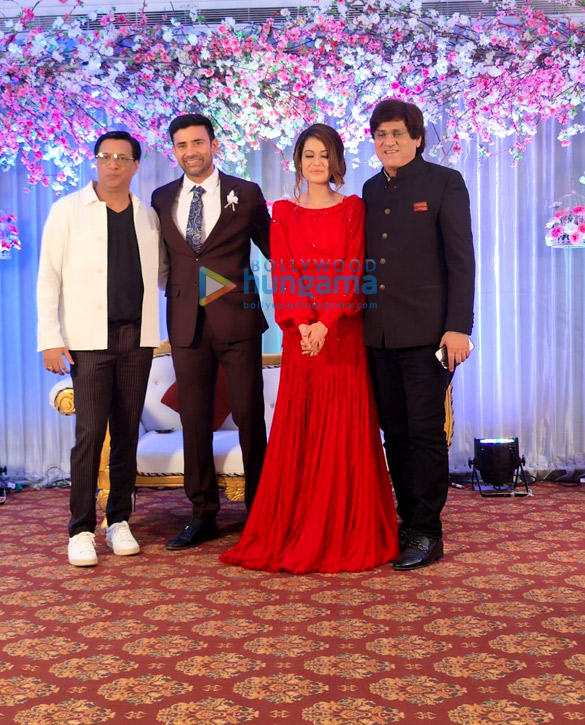 Photos: Celebs attend the wedding reception of Payal Rohatgi and Sangram Singh Photos: Celebs attend the wedding reception of Payal Rohatgi and Sangram Singh