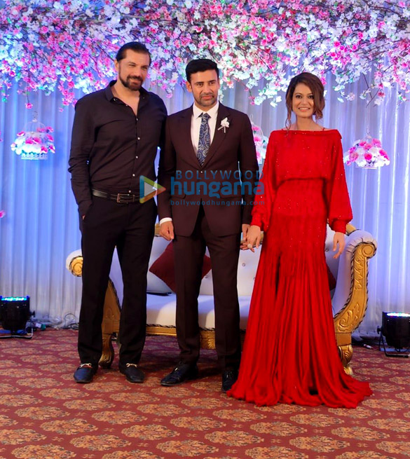 photos celebs attend the wedding reception of payal rohatgi and sangram singh 3
