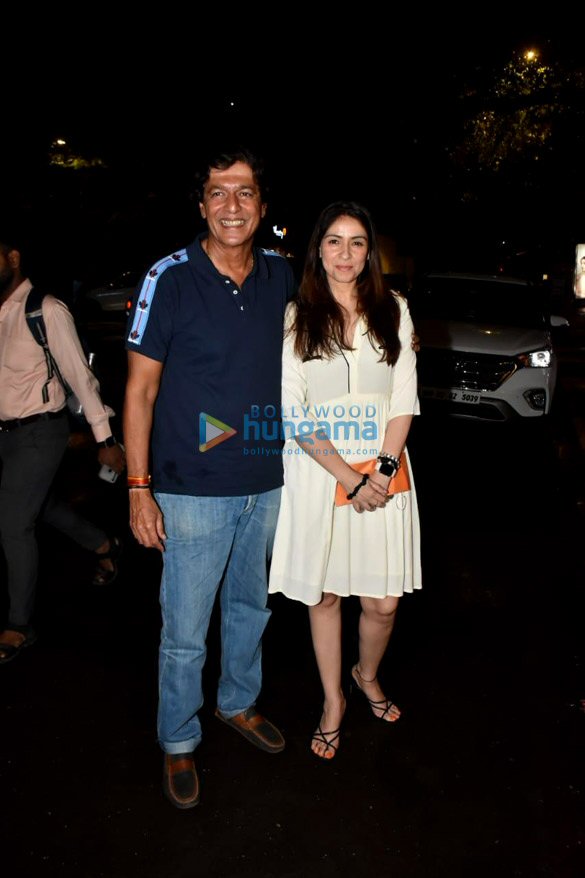 photos chunky pandey farah khan avinash gowarikar and others snapped at a restaurant in bandra 1