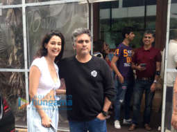 Photos: Disha Patani and Mohit Suri snapped at Bastian in Worli