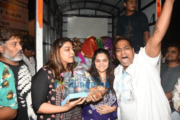 photos ganesh acharya and family bring the idol of lord ganesha home 3