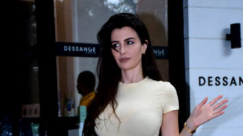 Photos: Giorgia Andriani snapped at a salon in Bandra