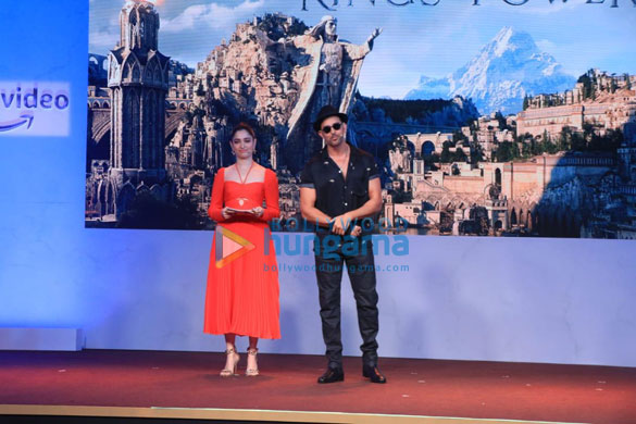 photos hrithik roshan tamannaah bhatia jd payne and the series cast attend the press conference for the lord of the rings the rings of power 1