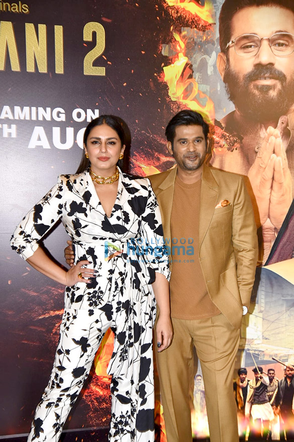 Photos: Huma Qureshi and team launch Maharani season 2