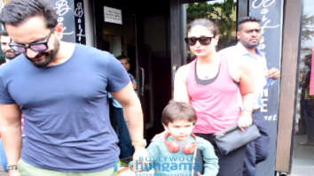 Photos: Kareena Kapoor Khan, Saif Ali Khan, Taimur Ali Khan and Janhvi Kapoor spotted in Bandra