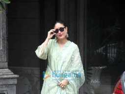 Photos: Kareena Kapoor Khan, Aadar Jain, Armaan Jain and others snapped outside Randhir Kapoor’s house in Bandra