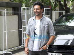 Photos: Kartik Aaryan snapped at the T-Series office in Andheri