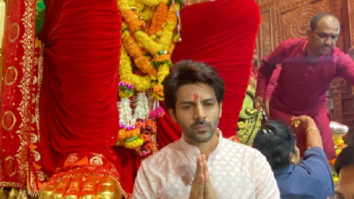 Photos: Kartik Aaryan visits Lalbaugcha Raja to seek Lord Ganesha’s blessings