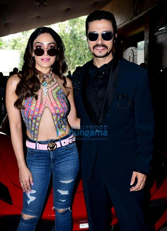 photos khushalii kumar darshan kumaar attend the song launch of mere dil gaaye ja from their film dhokha round d corner 3