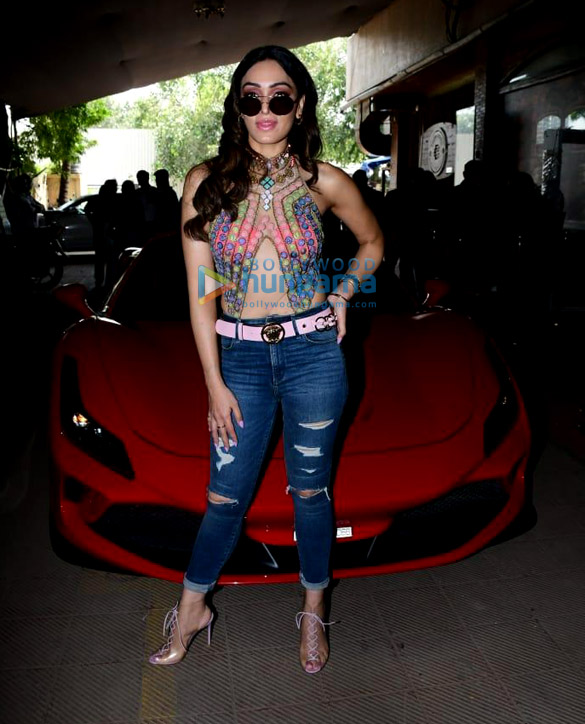 photos khushalii kumar darshan kumaar attend the song launch of mere dil gaaye ja from their film dhokha round d corner 5