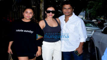 Photos: Malaika Arora, Amrita Arora and Vikram Phadnis spotted at their mom’s house in Bandra