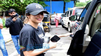 Photos: Malaika Arora spotted at Diva Yoga in Bandra