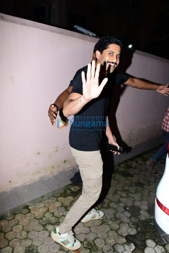 photos naga chaitanya snapped at sanjay leela bhansalis office in juhu 1