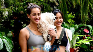 Photos: Neha Sharma and Aisha Sharma snapped in Khar