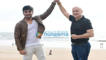 Photos: Nikhil Siddhartha, Anupam Kher and others snapped at Karthikeya 2 promotions
