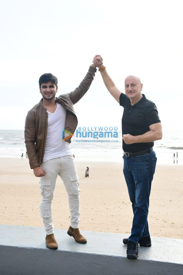 photos nikhil siddhartha anupam kher and others snapped at karthikeya 2 promotions 4