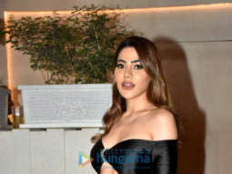 Photos: Nikki Tamboli celebrates her birthday at Bandra