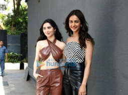 Photos: Rakul Preet Singh and Zahrah S Khan snapped at the Puja Films’ in Juhu
