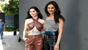 Photos: Rakul Preet Singh and Zahrah S Khan snapped at the Puja Films’ in Juhu