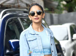 Photos: Rakul Preet Singh snapped at Jacky Bhagnani’s office in Juhu