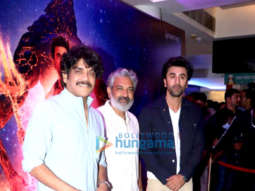 Photos: Ranbir Kapoor, Nagarjuna and S.S. Rajamouli snapped at Brahmastra – Part One: Shiva promotions in Chennai