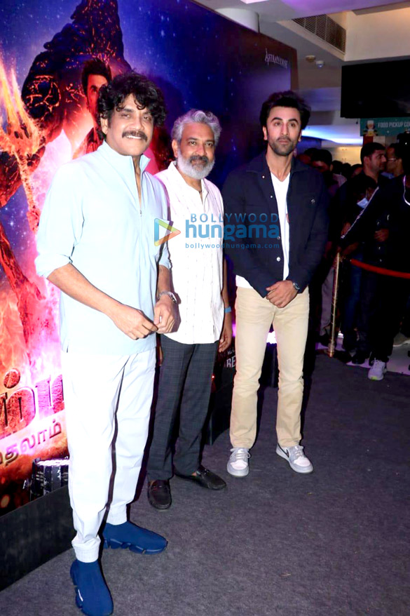 Photos: Ranbir Kapoor, Nagarjuna and S.S. Rajamouli snapped at Brahmastra – Part One: Shiva promotions in Chennai Photos: Ranbir Kapoor, Nagarjuna and S.S. Rajamouli snapped at Brahmastra – Part One: Shiva promotions in Chennai