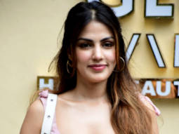 Photos: Rhea Chakraborty spotted outside a salon in Bandra