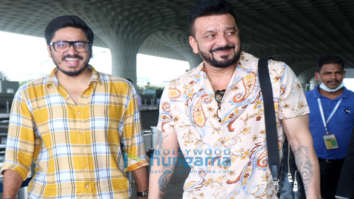 Photos: Sanjay Dutt and Raveena Tandon snapped at the airport