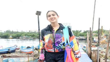 Photos: Sara Ali Khan and Vikrant Massey snapped at Versova Jetty