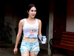 Photos: Sara Ali Khan snapped at Pilates studio in Santacruz