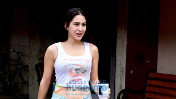 Photos: Sara Ali Khan snapped at Pilates studio in Santacruz