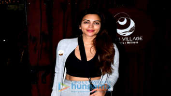 Photos: Shama Sikander snapped at The Moon Village in Khar