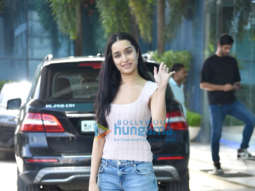 Photos: Shraddha Kapoor and Sajid Nadiadwala snapped in Bandra