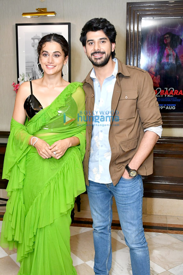 photos taapsee pannu snapped at do baaraa promotions in delhi 6