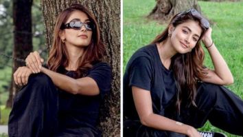 Pooja Hegde poses in amid trees as a ‘tree-hugger’ in Washington DC