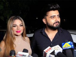 Rakhi Sawant spotted with her boyfriend Aadil Khan and his family at Taj Lands end