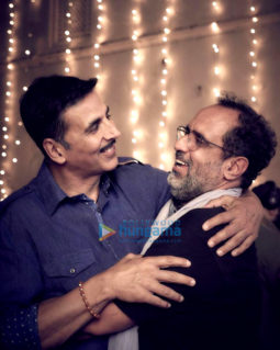 On the sets of the movie Raksha Bandhan