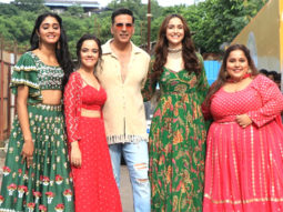 Raksha Bandhan team spotted in traditional outfits