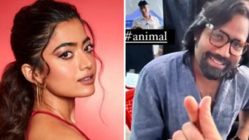 Ranbir Kapoor copies Rashmika Mandanna’s ‘Korean heart’ style to greet Animal director Sandeep Reddy Vanga on the sets of the film