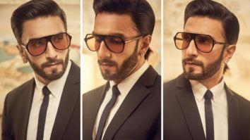 Ranveer Singh exudes panache in black suit as he attends an event in the city