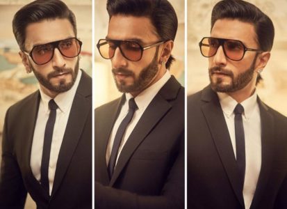 Celeb fashion: Ranveer Singh's black suit is far from basic