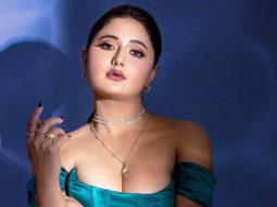 Rashami Desai looks absolutely magical in sleeked ponytail and blue outfit