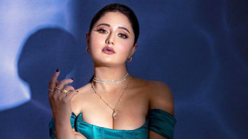 Rashami Desai looks absolutely magical in sleeked ponytail and blue outfit