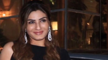 Raveena Tandon looks super glamorous in her black dress