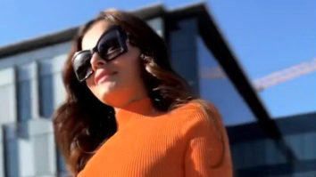 Rubina Dilaik flaunts her perfectly toned stomach in orange crop top