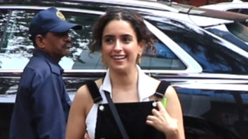 Sanya Malhotra snapped in a cute little outfit