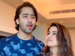Shaheer Sheikh & Hina Khan hilariously mimic Shah Rukh Khan & Kajol respectively