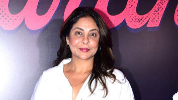 Shefali Shah poses for paps in oversized white shirt and baggy jeans at Darlings screening