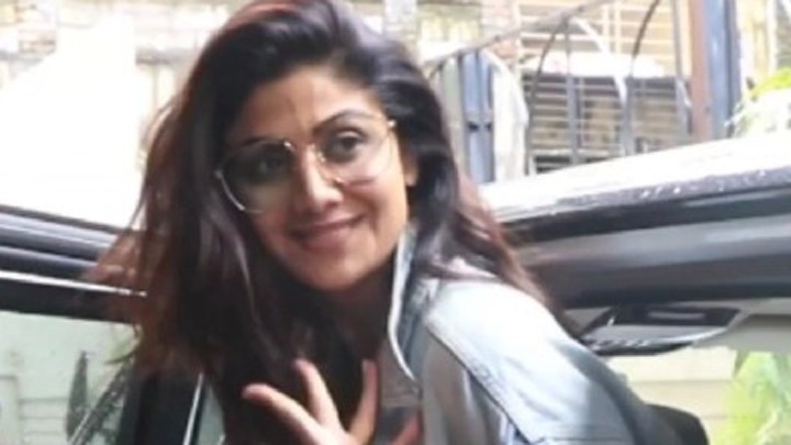 Shilpa Shetty spotted in the city sporting a denim jacket
